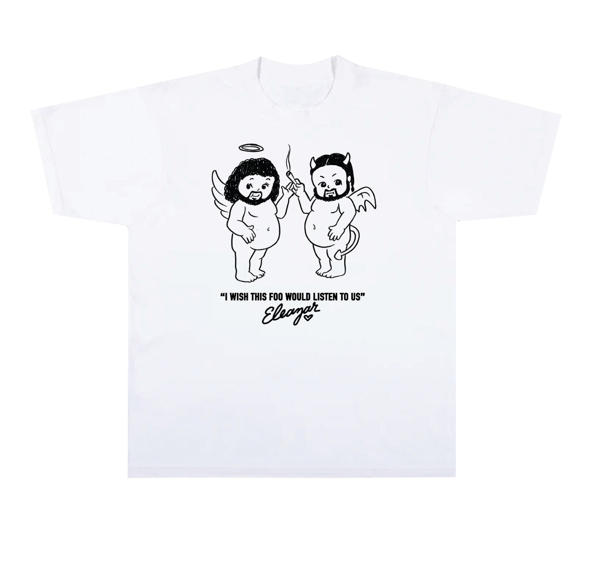 Eleazar Angel & Devil Tee