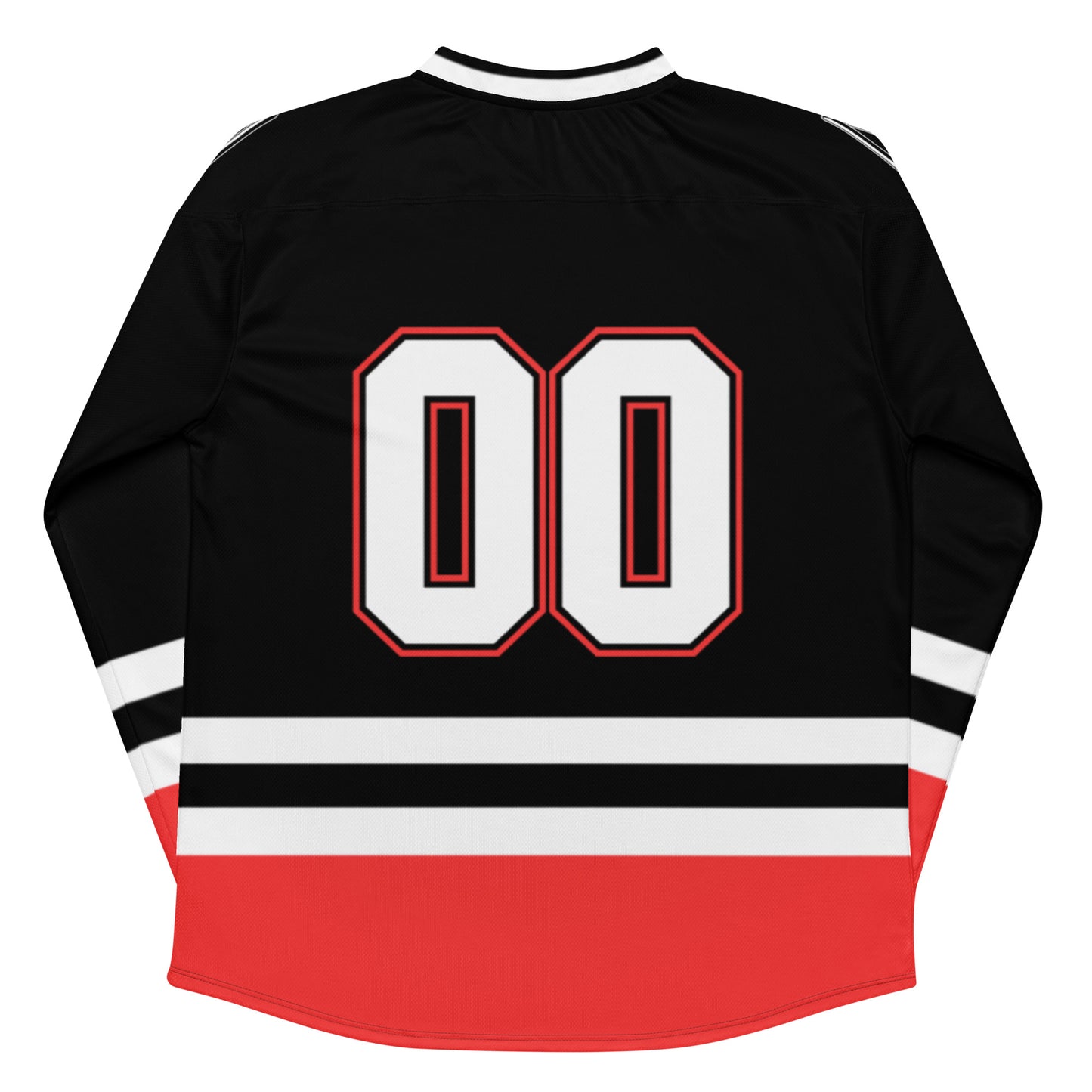 Dotcalm Hockey Jersey - Black/Red