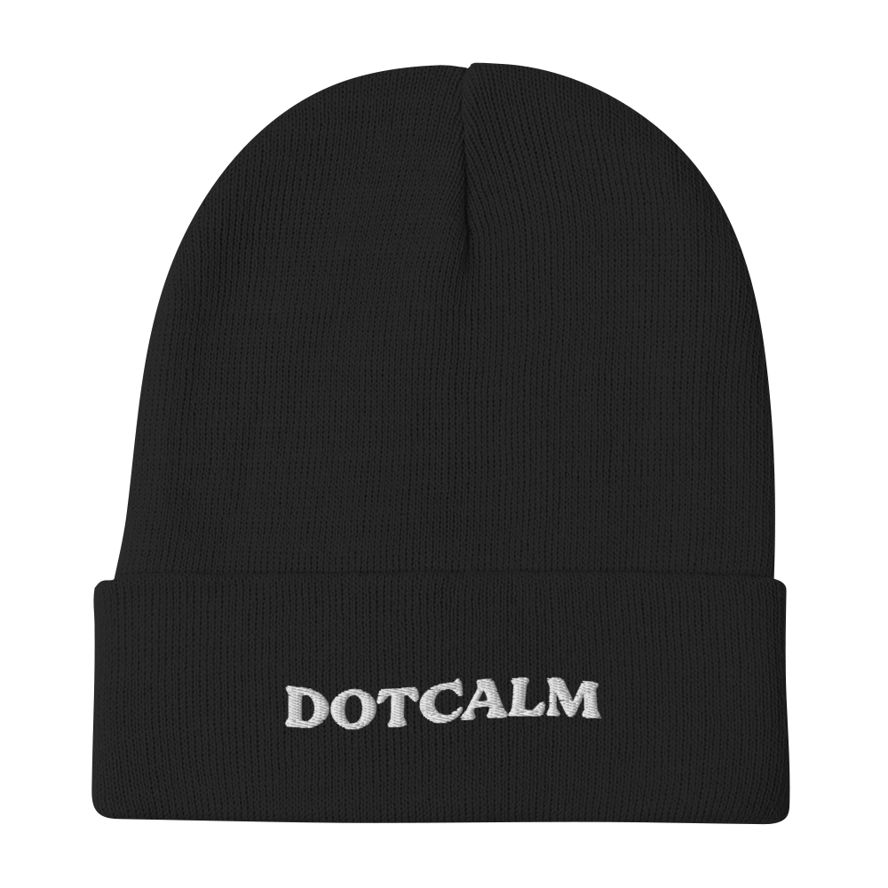 Dotcalm Embroidered Beanie