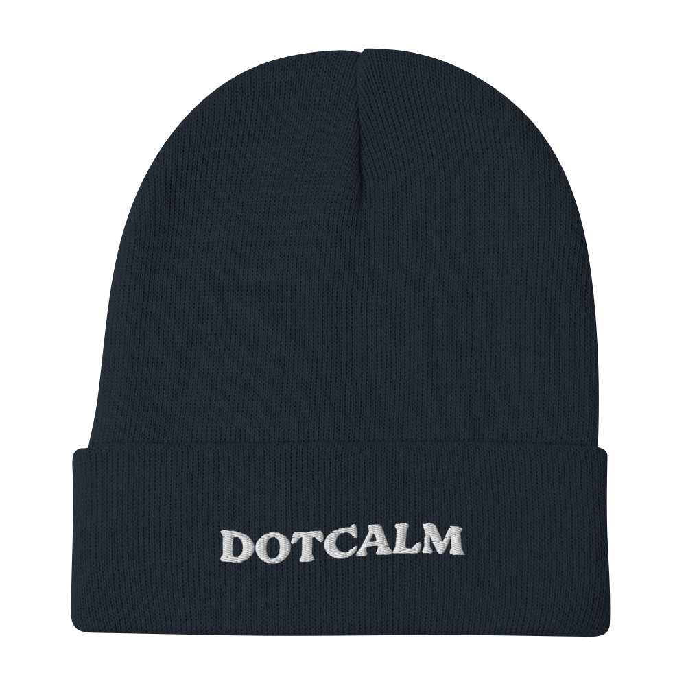 Dotcalm Embroidered Beanie